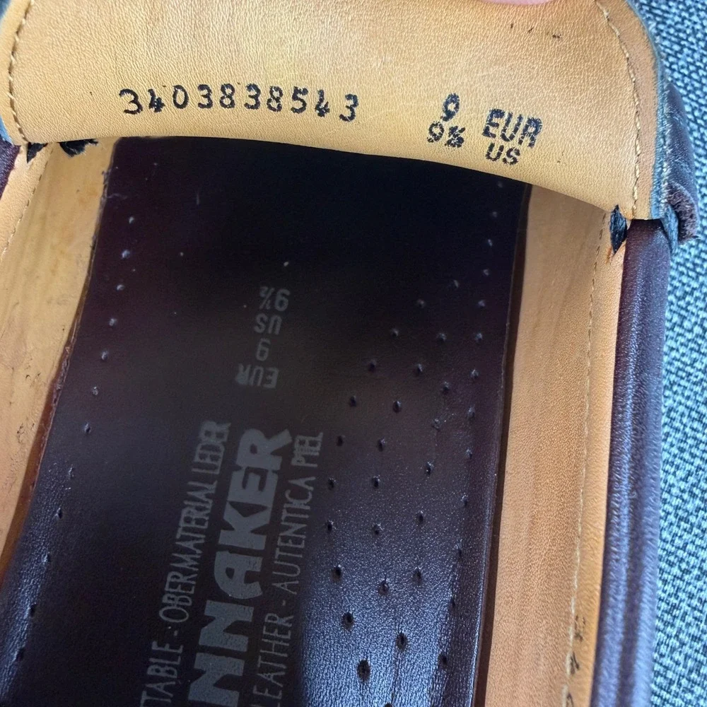 Mephisto Spinnaker Loafers Mens 9.5 Brown Leather Air-Relax Penny Moccasins 0814